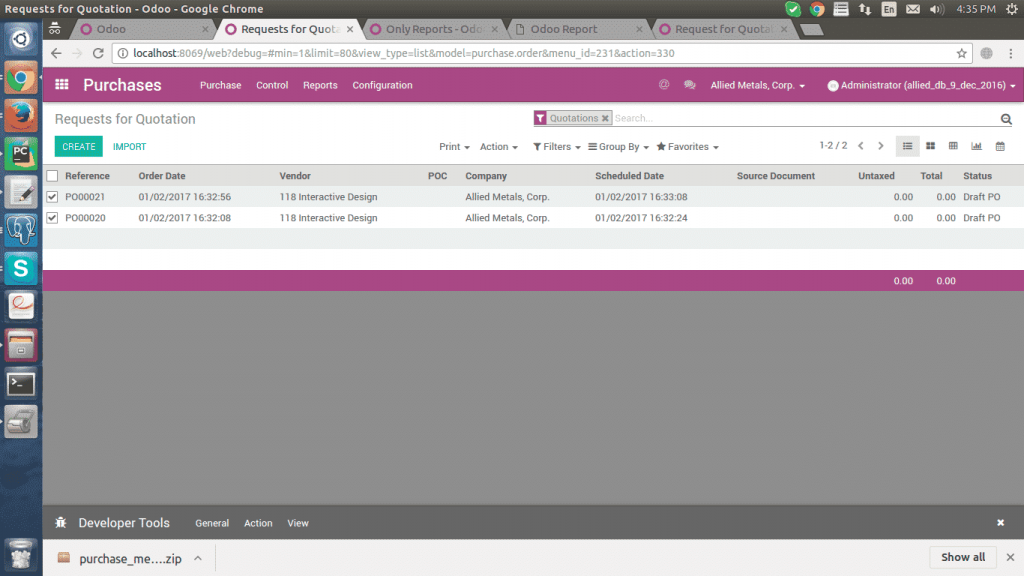 Select and Merge Quotations 1