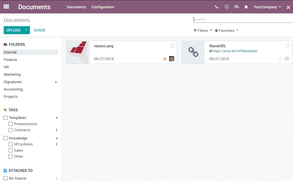 Odoo 12 013 - Document management module