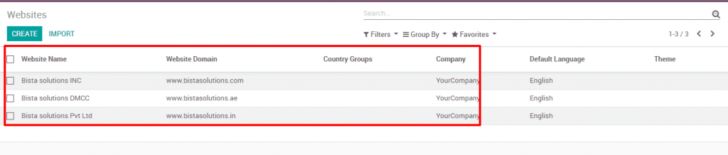 Odoo 12 021 - Multiwebsite management
