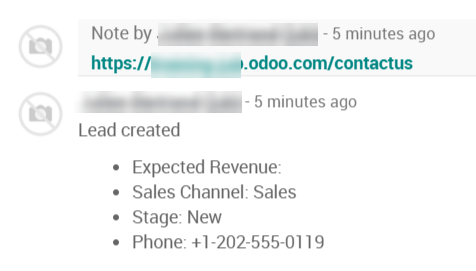 Odoo CRM