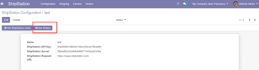 Odoo shipstation integration