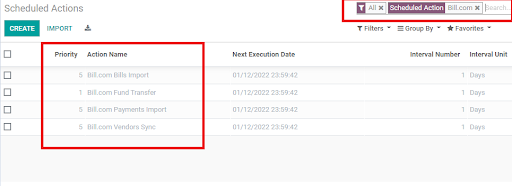 Odoo Bill.com Integration