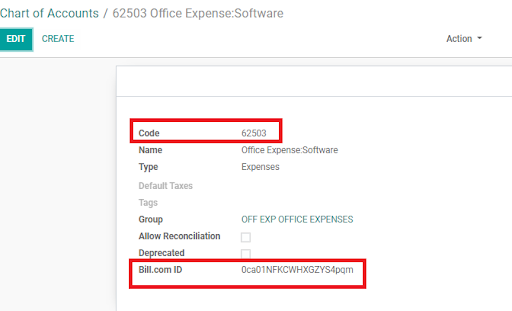 Odoo Bill.com Integration