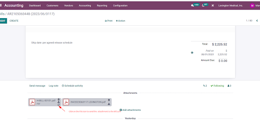 Odoo Bill.com Integration