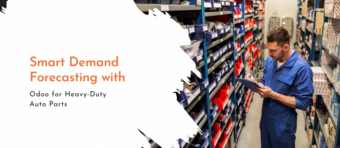 smart demand forecasting with Odoo for heavy duty auto parts