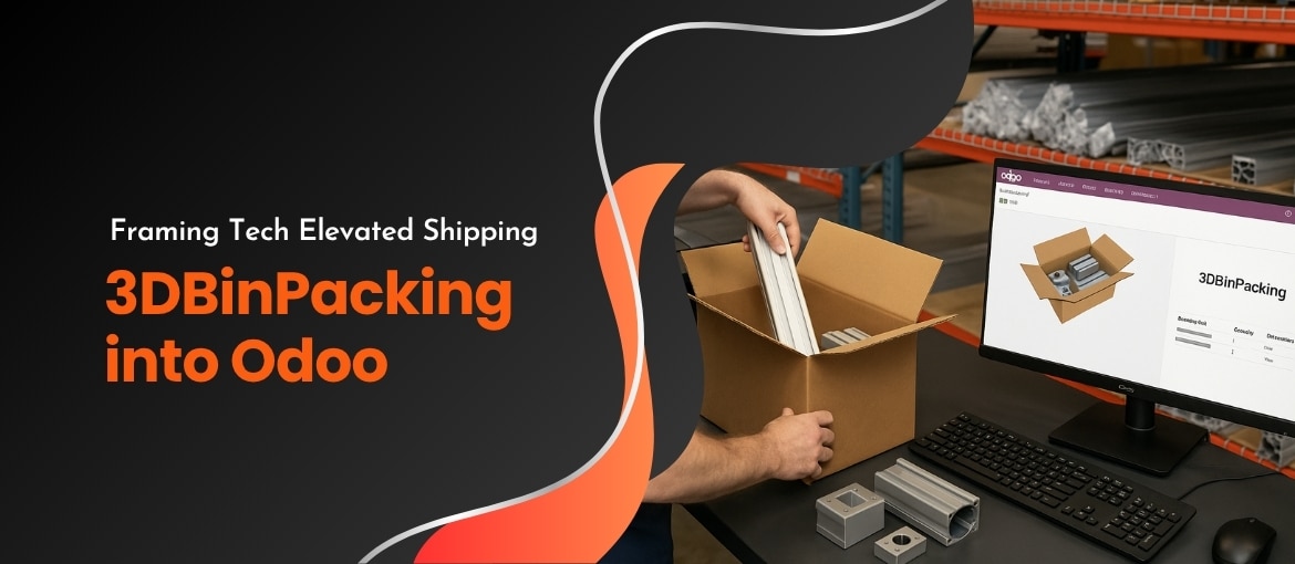 Odoo case study for modular aluminum framing components manufacturing