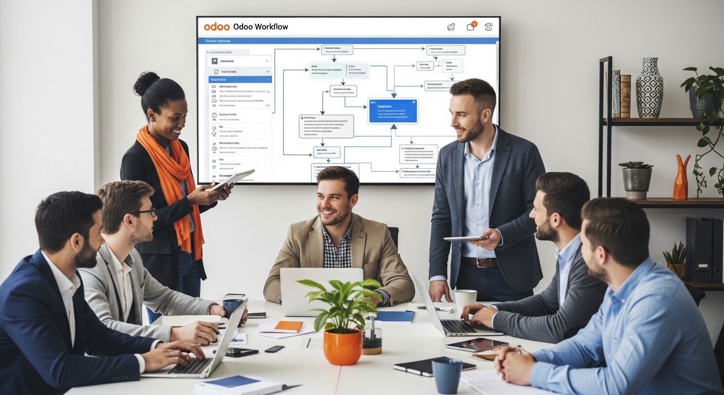 Odoo workflow office collaboration