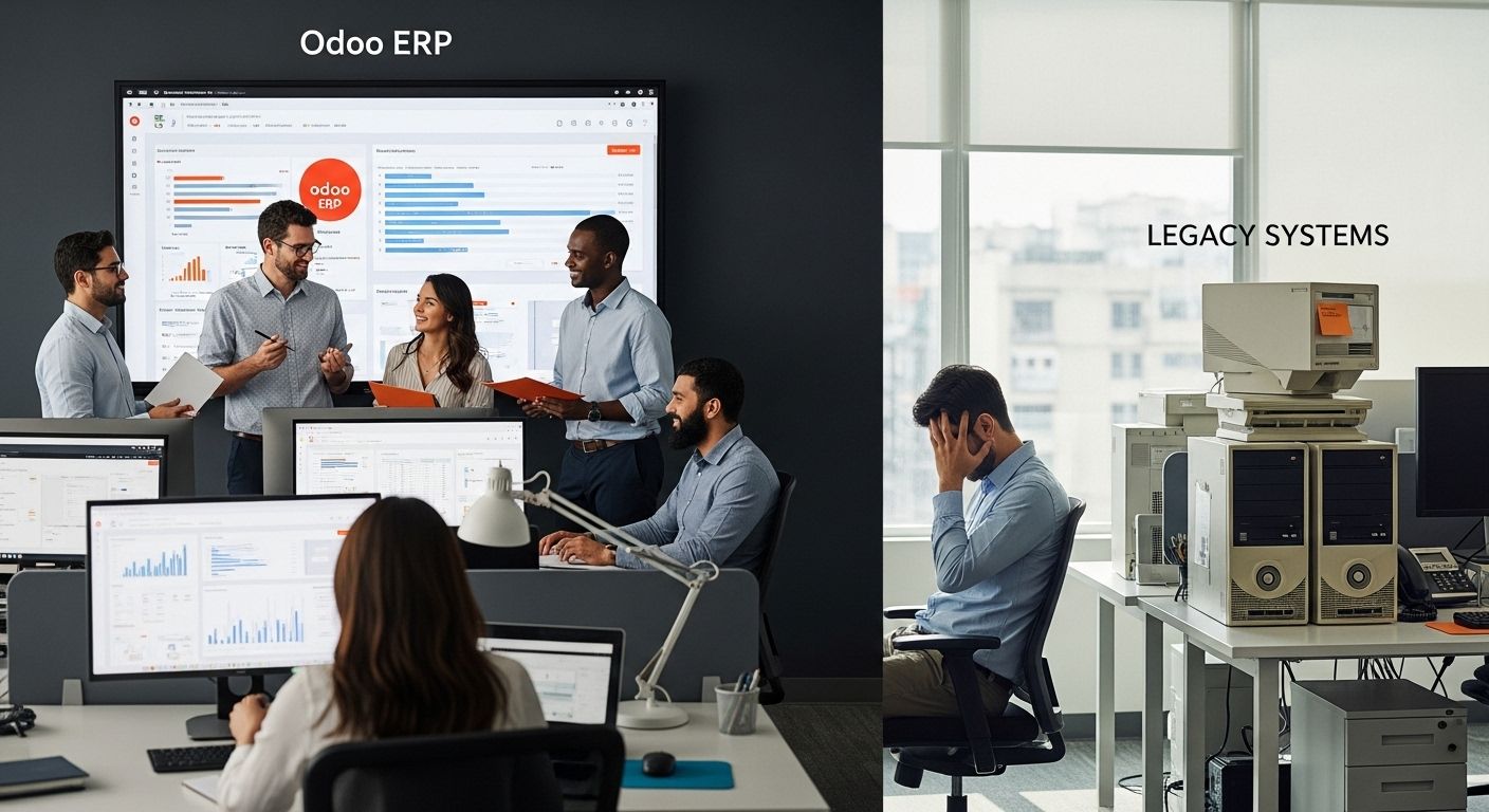 Odoo ERP legacy systems office