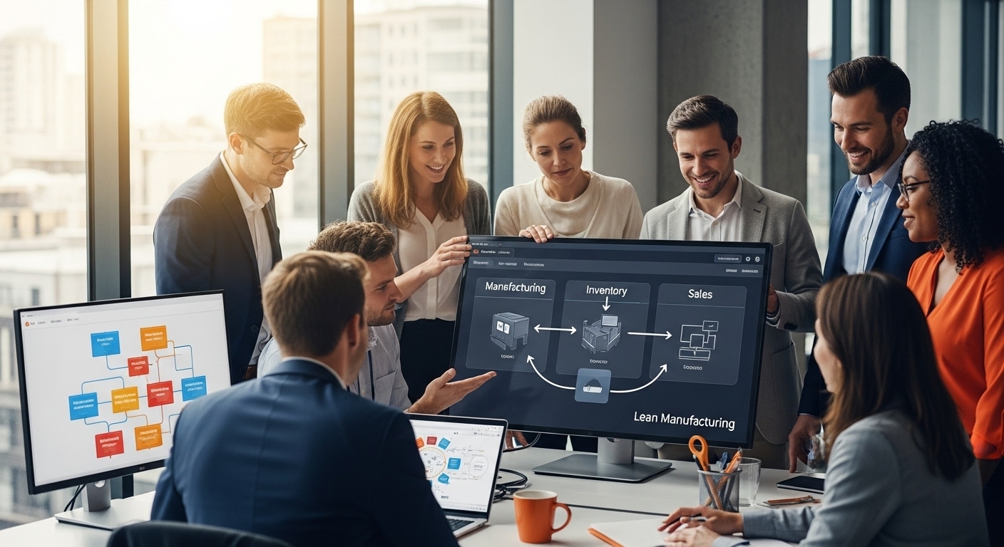 Odoo ERP lean manufacturing