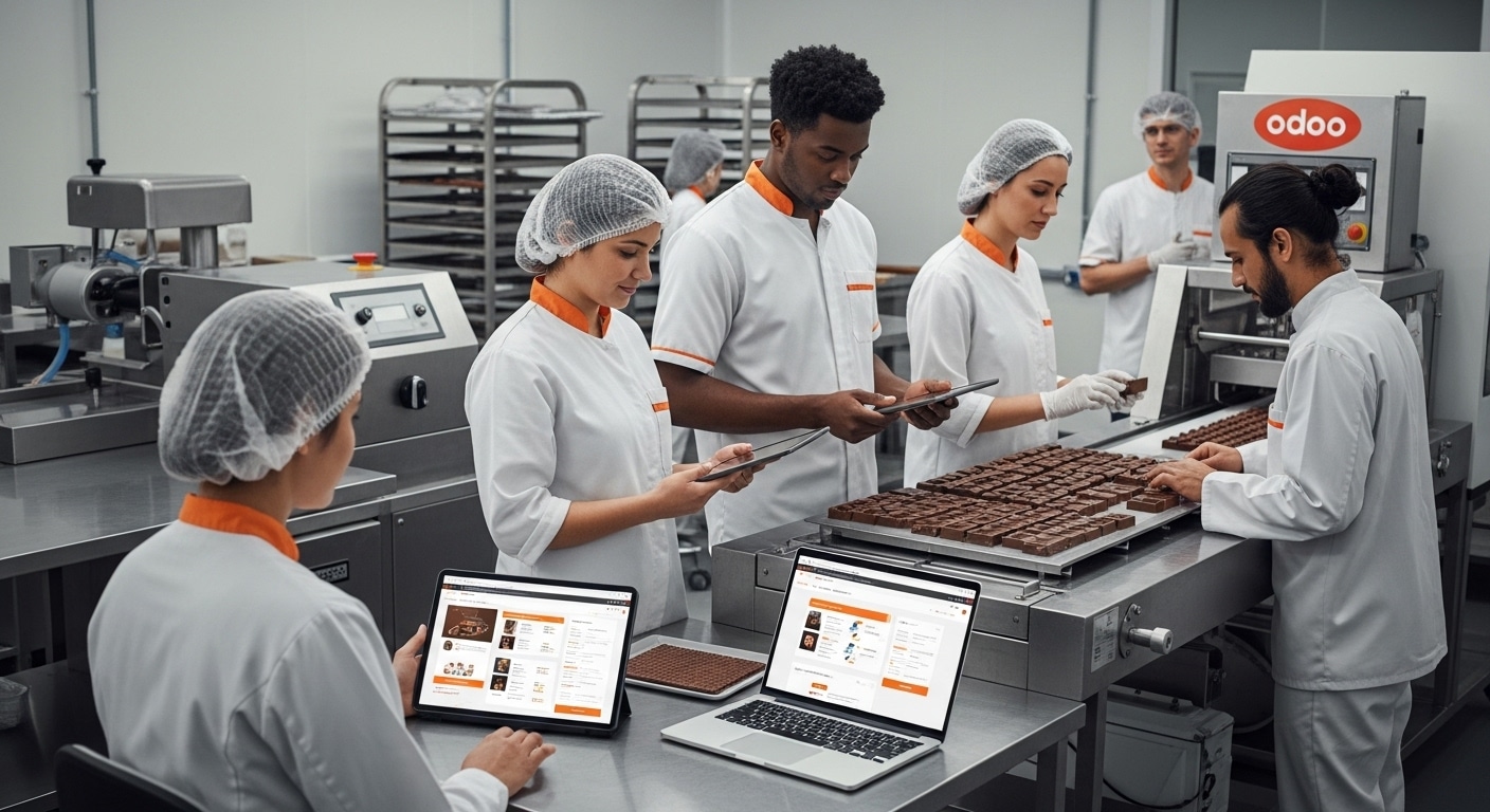 chocolate manufacturing, ERP compliance, food safety