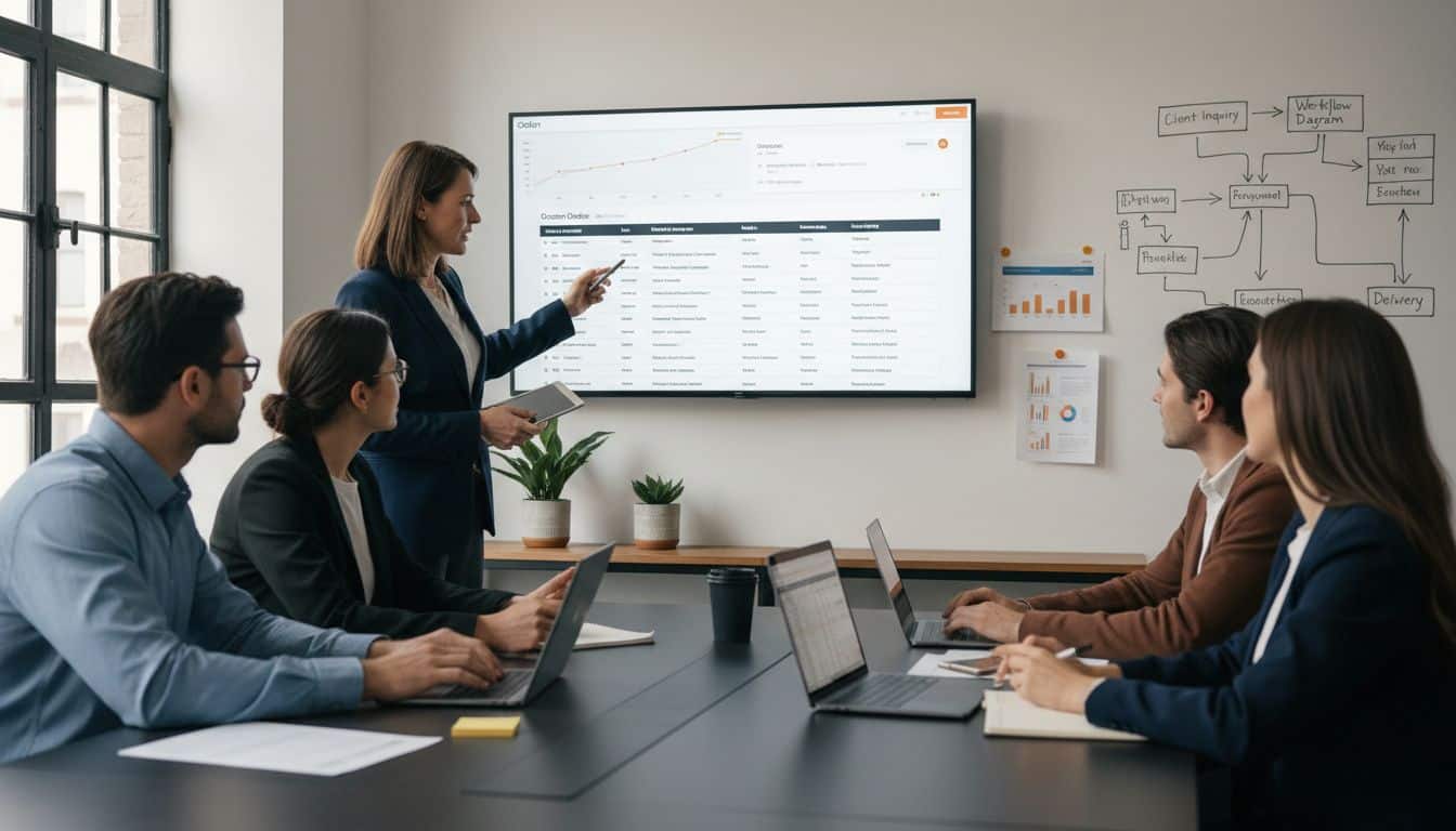 modern office custom orders